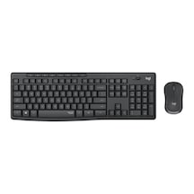 Logıtech Mk295 Q Tr Siyah Kablosuz Klavye+mouse Set