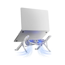 Powermaster Pm-24572 Çift Fan Taşınabilir Notebook Laptop Soğutucu Stand 1 Adet