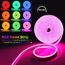 12V RGB NEON LED (5 METRE )