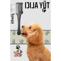 Kedi Ve Köpekler İçin Jiletli Tüy Alma Tarağı 0