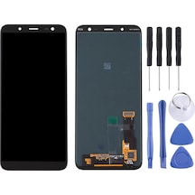 Samsung Galaxy Uyumlu A6 2018 A600 Lcd Ekran Siyah Renk İlanı +tamir Seti Aaa Katite