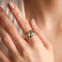 14K Altın Sems Yüzük Desing 529242044