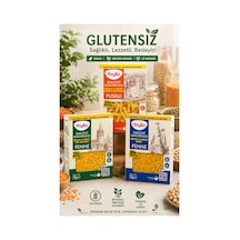 Doğal Glutensiz Bakliyat Makarnası Çeşitleri 3x250 Gr