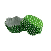Cupcake Kalıbı Pet Kapsül Dalgalı Kek Kalıbı 65X38 Mm 100 Adet N11.1106