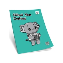 A-4 Pp Kapak Güzel Yazı Defteri 40 Yp. 10 Çeşitli Renk Ve Desen