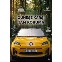 Premium Büyük Boy Katlanır Oto Ön Cam Güneşliği Isı Yansıtıcı Uv Otomobil Aksesuarı