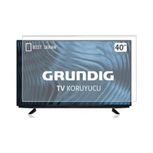 Bestekran Grundig Uyumlu 40VLE5730 BN TV Ekran Koruyucu - 40" inç Koruma Şeffaf Panel