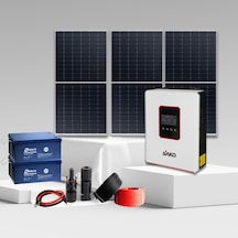 4.2kw Hazır L Solar Enerji Paketi 550w Panel + 200ah Jel Akü