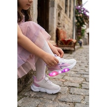 Fort Rory Cool Anatomik Rahat Sneaker Kız Çocuk Ayakkabı Beyaz-pudra