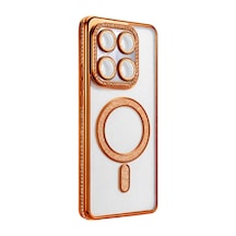 Xiaomi Mi 17t Pro Joke Simli Magneticsafe Kılıf - Turuncu