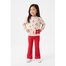 Kız Bebek Little Cherry Eşofman Takım Pembe