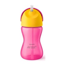 Pipetli Bardak 300 Ml Kız