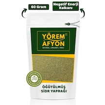 Yörem Afyon Huzur Ve Arınmanın Doğal Anahtarı Öğütülmüş Hakiki Sidr Yaprağı Toz Sedir - Sidir 60gr.