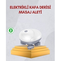 Lb Kablosuz Kafa Ve Vücut Masaj Aleti Taşınabilir Tasarım Çok Renkli