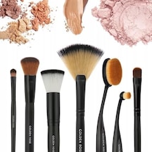 Fan Brush - Aydınlatıcı Ve Bronzer İçin Yelpaze Makyaj Fırçası
