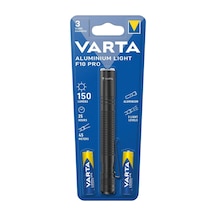 Varta 16606 Aluminium Light F10 Pro El Feneri Siyah