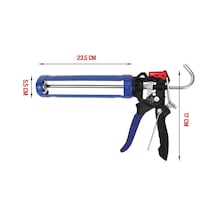 Workpro Wp224001 230mm Ağır Hizmet Tipi Metal Silikon/mastik Tabancası