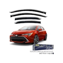Niken Toyota Corolla Hb Cam Rüzgarlığı Kromlu 2019+ Sonrası