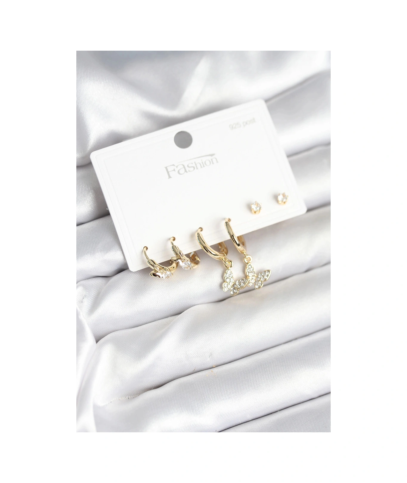 Dodes Dodes Gold Renk Pirinç Kelebek Model 925 Ayar Gümüş Çivili Kadın Küpe Seti Tg27bkp11273 Çok Renkli Dodes Dodes Gold Renk Pirinç Kelebek Model 925 Ayar Gümüş Çivili Kadın Küpe Seti Tg27bkp11273 Çok Renkli