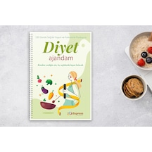 120 Günlük Diyet Ajandası - A4 Boyut, Renkli Baskı, Tel Spiral Sağlıklı Yaşam Planlayıcısı