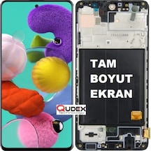 Samsung Galaxy A51 Sm-a515f Lcd Ekran Dokunmatik Çıtalı Tam Boyut Mj7