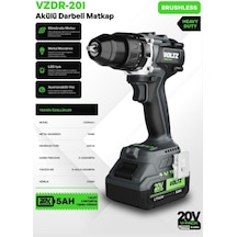 Voltz VZDR-20I Akülü Darbeli Matkap Voltz VZDR-20I Akülü Darbeli Matkap