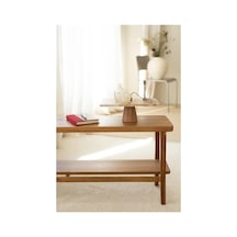Akayev Traverten 30x20 Cm Konik Ahşap Ayaklı Sunumluk