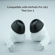 Apple Airpods Pro Generation 1 & 2 İçin Köpük Kulak Uçları, Çeşitli S, M & L, 3 Çift - Üstün Konfor, Sarsılmaz Uyum, Hafızalı Köpük Kulaklık Uçları, Kulaklık Değiştirme İpuçları, Abd'de