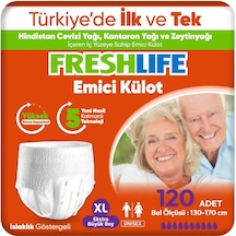 Xlarge Emici Külot 30 Lu 4 Paket 120 Adet XL Xlarge Emici Külot 30 Lu 4 Paket 120 Adet XL