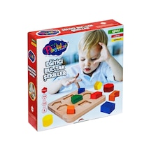 Onyıl Oyuncak Ahşap Eğitici Bultak Şekiller Playwood Ony-389