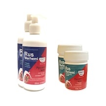 Hintohu Tüy Dökücü Azaltıcı Rus Merhemi 250 Ml 2 Adet+genital Bölge Merhemi 50 Ml 2 Adet