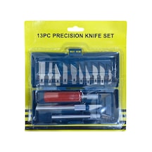 13 Parça Maket Bıçağı Ve Hassas Kesici Set Precision Knife Set