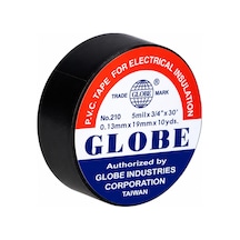 Pvc Elektrik İzole Bandı Siyah 19 Mm X 10 Yard 1