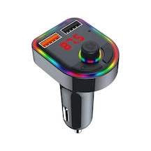 Concord C616 Rgb Işıklı 2.1a Şarj Girişi Bluetooth Fm Transmitter