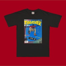 Thrasher T-shirt Siyah