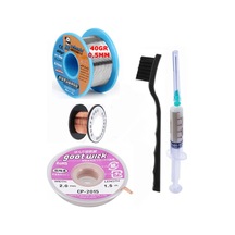 Mechanic Lehim Noclean Sn63/pb37 40g 0,5mm Lehim Toplama Cp-2015 Emme Teli 2mm 5li Set
