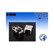S-LINK SL-KS65 UTP CAT6 90 DERECE 3U KEYSTON   JACK