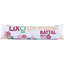 Battal Boy Çöp Torbası 75 X 90 Cm 10 Lu Rulo X 1 Paket 10 Adet Mavi