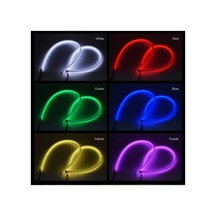 Rgb Araç Led Gündüz Farları Uzaktan Kumanda 12v Esnek Otomatik Far Şeritleri Drl