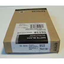 Epson T6118 Matte Black 110Ml Kartuş ***03/2010 ***