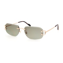 Polo Village Pv2671 C02 58 Unisex Güneş Gözlüğü Altın