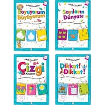 Kukla Akıllı Çocuklar Etkinlik Seti 5+ Yaş 4 Kitap