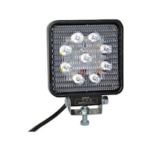 TAS 12-80V Çalışma Lambası Kare 9 Led 27W 106x106x35mm L1003