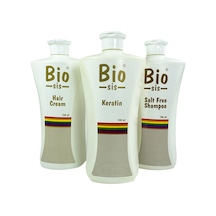 Brezilya Fönü 3'lü Kutulu Set Keratin + Saç Kremi + Tuzsuz Şampuan Düz Ve Işıltılı Saçlar Botox