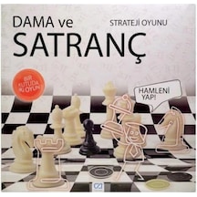 Ca Games Dama ve Satranç Plastik Kutulu Oyun