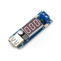 40v To 5v 2a Voltaj Düşürücü Usb Çıkış Soketi Mobil Güç Kaynağı Power Modül Voltmetre Mp4 Araba Araç