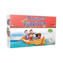7 Bölüm Türkiyem Seti-7 Kitap Takım - Zafer Özdemir - 5 Renk Yayınları