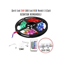 Carub Şerit Led 24v5mt 300 Led Uzakdan Kumandalı 3çip