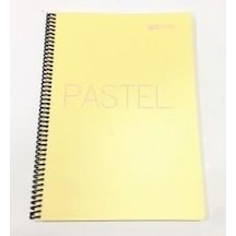 Gültaş Pastel 120 Yaprak Spralli Defter Kareli
