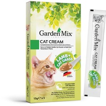 Garden Mix Kuzu ve Kedi Otlu Kedi Kreması 5 x 15 G